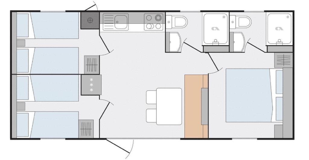 Premium Mobile Home Zen Spot 279 Jezera Extérieur photo